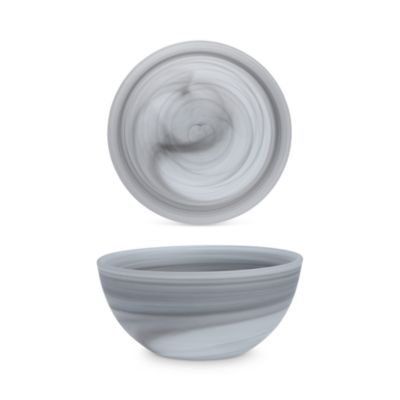 La Jolla Grey Cereal Bowl, Set of 4
