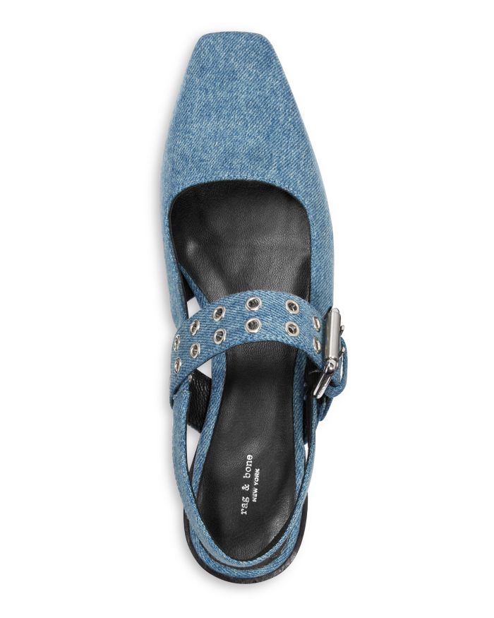 Women's Astra Denim Slingback Flats