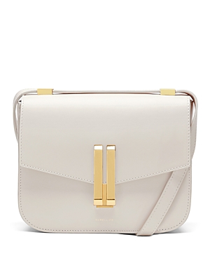 Demellier Vancouver Crossbody Bag In Off White/gold