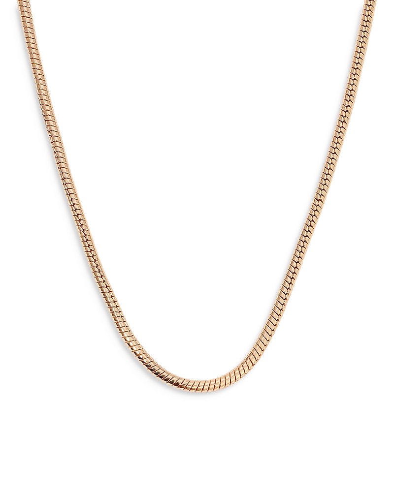 Ettika Snake Chain Necklace In Gold