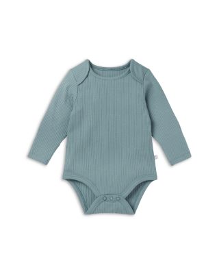 Unisex Ribbed Long Sleeve Bodysuit - Baby