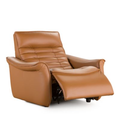 Trattino Power Reclining Leather Chair