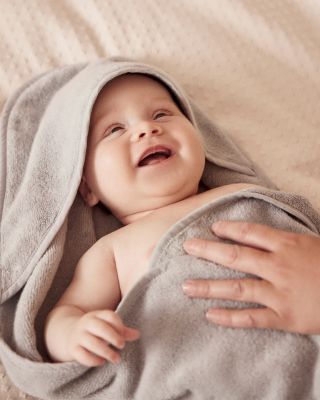  Cotton Hooded Bath Towel - Baby