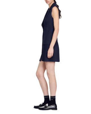 Carine Sleeveless Blazer Mini Dress