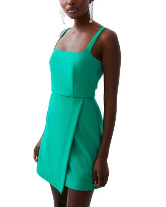 Whisper Sleeveless Tux Dress Blackout - French Connection