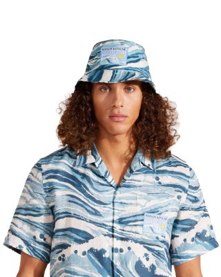 Vilebrequin - x Maison Kitsune Boheme Organic Cotton Bucket Hat
