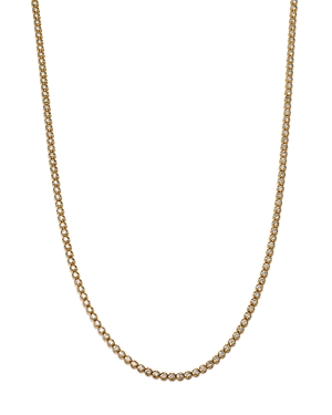 Bloomingdale's Diamond Crown Set Tennis Necklace in 14K Yellow Gold, 5.0 ct. t.w.