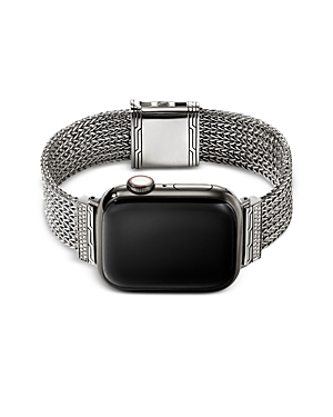 Apple Watch Diamond Pave Sterling Silver Bracelet, 18mm