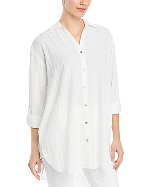 Shop Status By Chenault Jacquard Knit Tunic In White