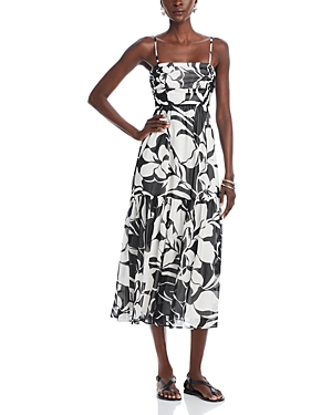 Shop Aqua Sleeveless Maxi Dress - 100% Exclusive In Black/white