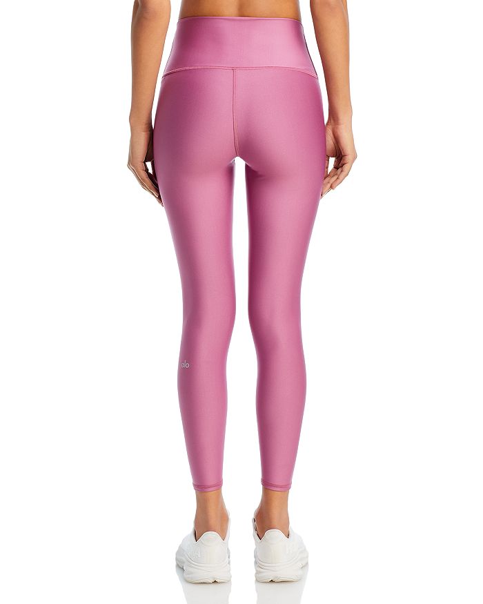 Shop Alo Yoga 7/8 High Waist Airlift Leggings In Soft Mulberry