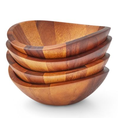Braid Salad Bowls, Set of 4