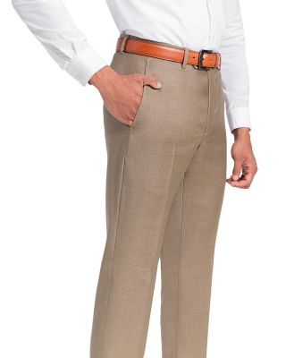 Loro Piana Wool Regular Fit Dress Pants