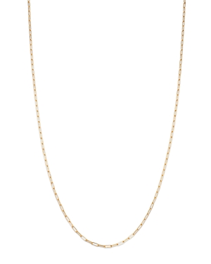 Nina Gilin 14K Yellow Gold Paper Clip Chain Necklace, 32