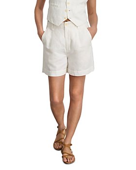 Madeline Pleated Shorts in Twill – Alex Mill