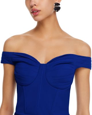 Madama Off-the-Shoulder Bustier Dress