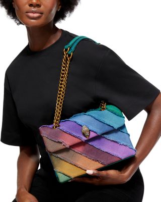 Kensington Multicolor Denim Crossbody Bag