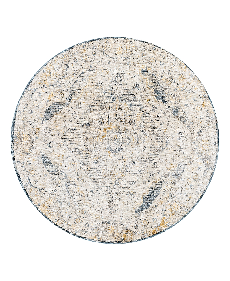 Livabliss Cardiff Cdf-2303 Round Area Rug, 7'10 x 7'10