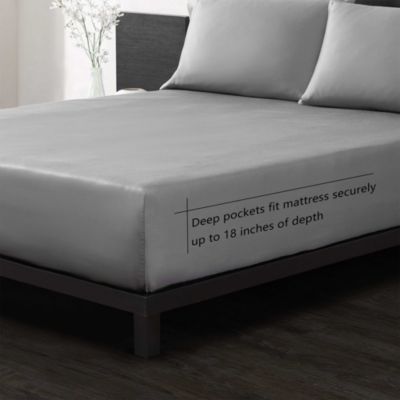 Solid T800 Sateen CVC Sheet Set, King