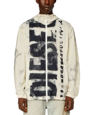 Diesel - J-Warrett Logo Windbreaker Jacket