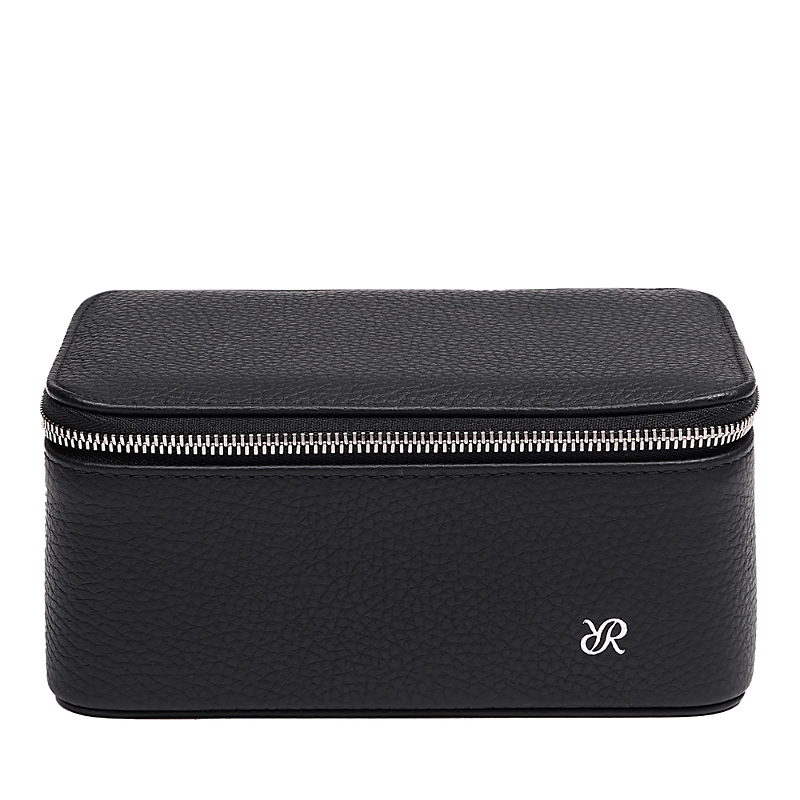 Rapport London Tuxedo Collection Watch And Accessory Zip Case In Black