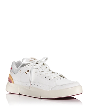 Shop On Women's The Roger Centre Court Low Top Sneakers In White/zephyr