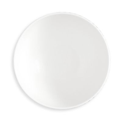 Blue Italian Steccato Rimless Bowls, Set of 4