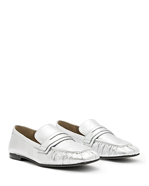 Women's Sapphire Square Toe Loafers