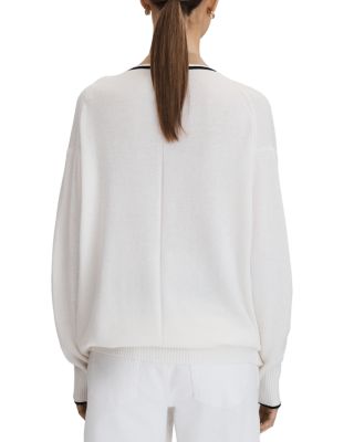 Carly Color Blocked Cardigan Sweater