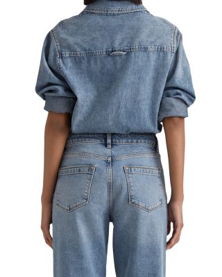 Selin Straight Leg Jeans in Light Blue