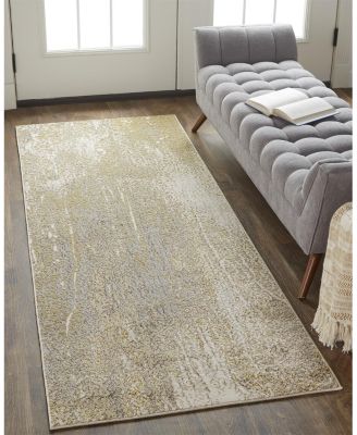 Feizy Aura AUR3739F Runner Area Rug, 2'10" x 7'10"