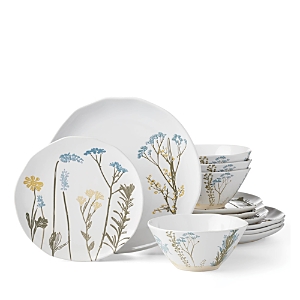 Shop Lenox Wildflowers 12-piece Dinnerware Set, Service For 4 In White