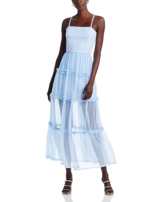 FRENCH CONNECTION - Whisper Tiered Ruffled Dress