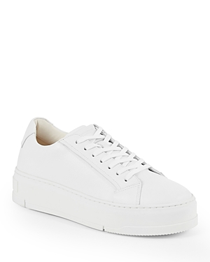 Shop Vagabond Shoemakers Women's Judy Lace Up Platform Sneakers In White