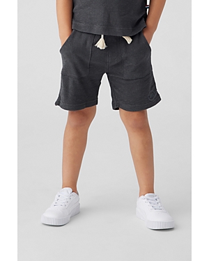 Sol Angeles Boys' Terry Cotton Shorts - Little Kid, Big Kid In Gray