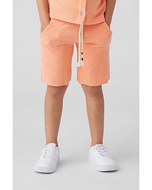 Sol Angeles Boys' Terry Cotton Shorts - Little Kid, Big Kid In Orange