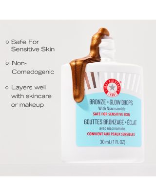 Bronze + Glow Drops with Niacinamide 1 oz.