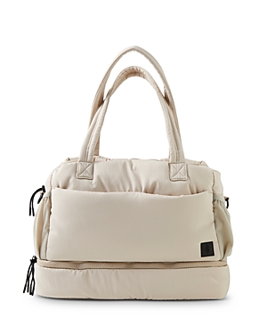 Shop Free People Fp Movement Mvp Duffle Bag In Mineral