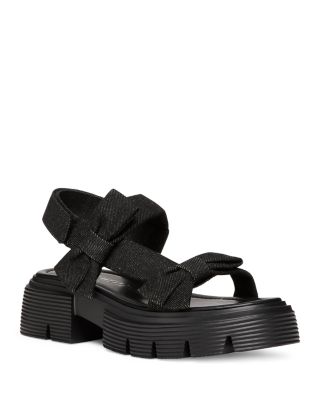 Stuart Weitzman - Women's Sofia Nolita Strappy Bow Platform Sandals