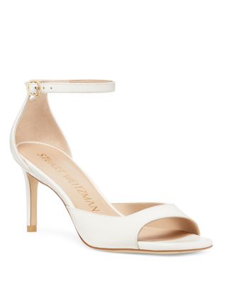 Stuart Weitzman - Women's Nudistia 75 Ankle Strap High Heel Sandals