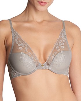 Aubade Paris After Midnight Embroidered Lace Bra