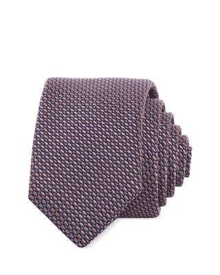 HUGO - Micro Dash Silk Blend Skinny Tie