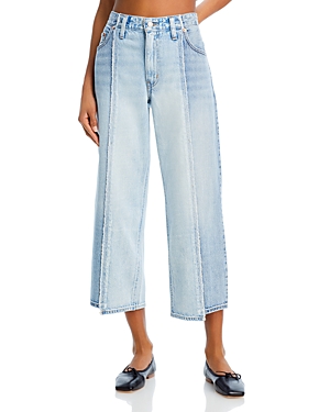 Shop Levi's Baggy Dad Cropped Straight Jeans In Novel