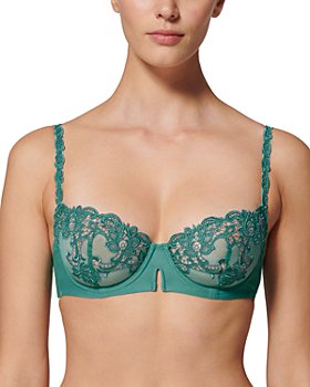 Track No Show Unlined Demi Bra - Red - 40 - F at Skims
