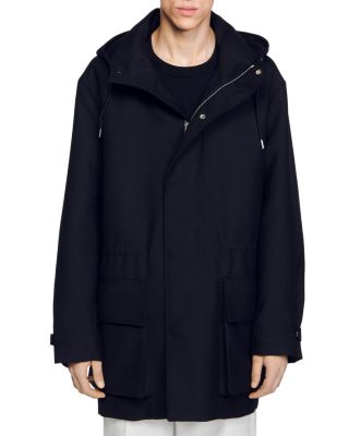 Sandro - Marco Hooded Technical Parka