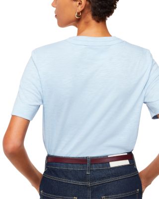 Rosa Cotton Double Trim Tee