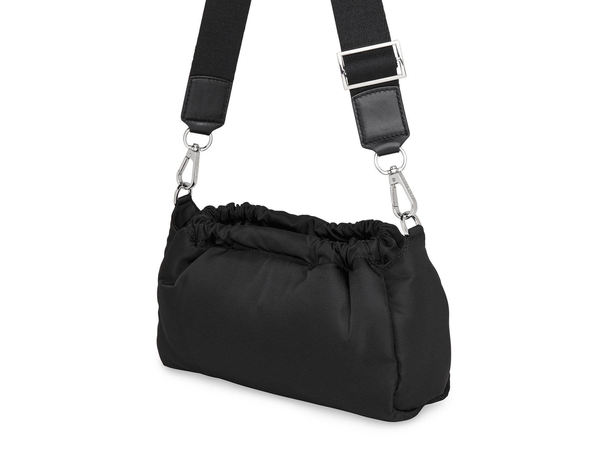 Bennie Drawstring Popper Shoulder Bag — Image 4