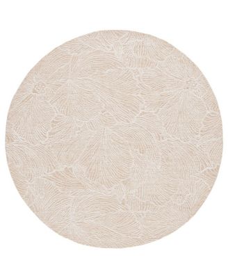 Safavieh Ebony EBN101D Round Area Rug, 6' x 6'