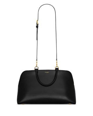 【SAINT LAURENT】SAC DE JOUR DUFFEL BAG SAINT LAURENT Sac De Jour Duffle in Shiny Leather