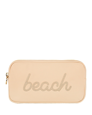 STONEY CLOVER LANE BUBBLEGUM MAKEUP EMBROIDERED POUCH